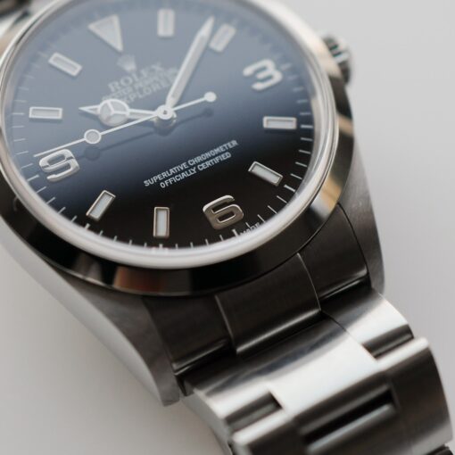 ロレックス/エクスプローラー１/Ref.114270K番/ブラックアウト/フルセット/ROLEX EXPLORER1 Ref.114270K "BLACK OUT" 2002y Full Set - 画像 (4)