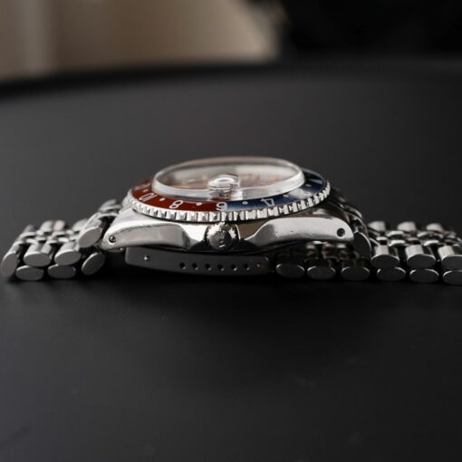 ロレックス/GMT-マスターPCG1675マーク１/レッド・トロピカル/ROLEX GMT-MASTER Ref.1675 PCG Mk1 Dial "RED TROPICAL" 1960y - 画像 (8)