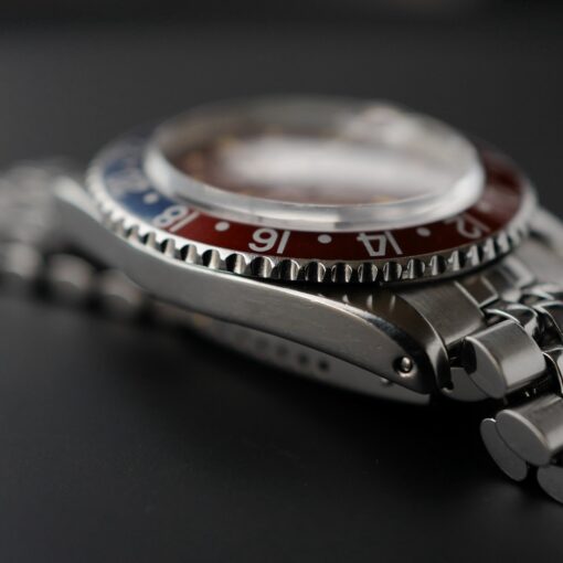 ロレックス/GMT-マスターPCG1675マーク１/レッド・トロピカル/ROLEX GMT-MASTER Ref.1675 PCG Mk1 Dial "RED TROPICAL" 1960y - 画像 (6)