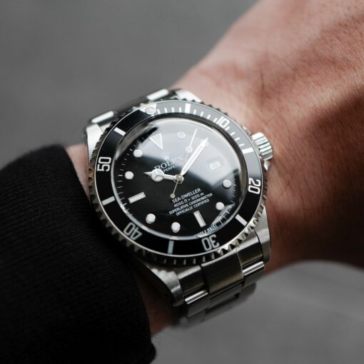 ロレックス/シードゥエラー/16600P番/オリジナルドーム風防/国内正規フルセット/ROLEX SEA-DWELLER Ref.16600 P "DOME" 2000y Full Set - 画像 (8)