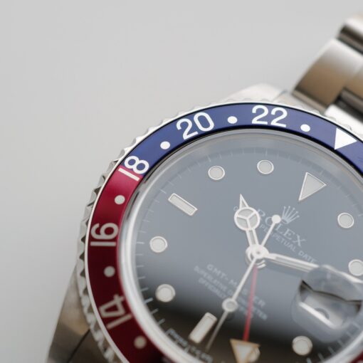 ロレックス/GMTマスター16700ペプシ/S番/フルセット/ROLEX GMT-MASTER Ref.16700 S"Pepsi Bezel" 1993y With Box - 画像 (3)