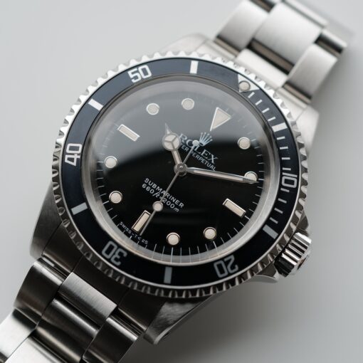 ロレックス/サブマリーナ5513/L番/フチあり/ROLEX SUBMARINER Ref.5513 L 1989y - 画像 (2)