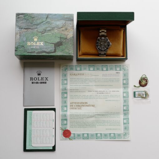 ロレックス/サブマリーナデイト16610/A番1998-99年/フルセット/ROLEX SUBMARINER DATE Ref.16610 A 1998-99y Full Set - 画像 (2)