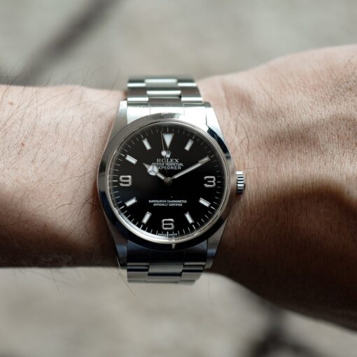ロレックス/エクスプローラー１/14270マーク4/A番1999年/保証書/ROLEX EXPLORER 1 MK.4 Ref.14270 A 1999y with Paper - 画像 (3)
