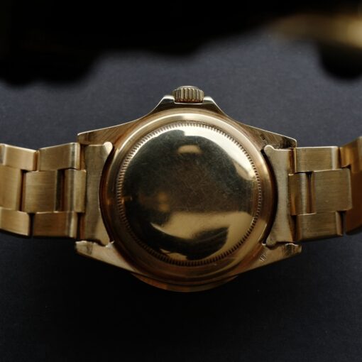 ロレックス/サブマリーナデイト1680/8/トロピカル/フジツボ/ROLEX SUBMARINER DATE 1680/8 18KYG "TROPICAL" Nipple Dial 1970y - 画像 (10)
