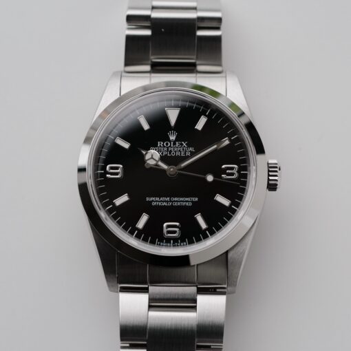 [1]ロレックス/エクスプローラー1/U番/オールトリチウム/保証書付き/フルセット/ROLEX EXPLORER 1 Ref.14270 U 1997-98 FULL SET - 画像 (4)