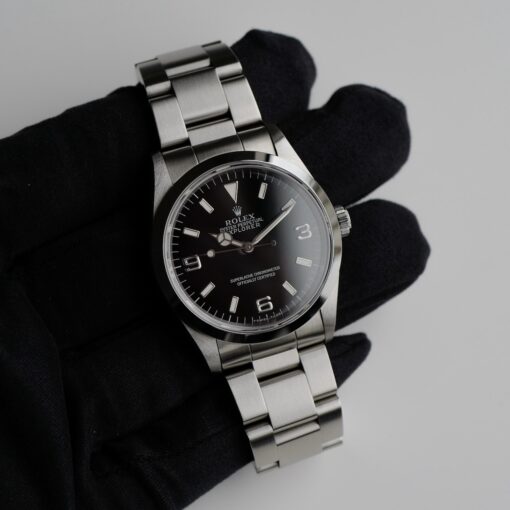 [1]ロレックス/エクスプローラー1/U番/オールトリチウム/保証書付き/フルセット/ROLEX EXPLORER 1 Ref.14270 U 1997-98 FULL SET - 画像 (5)