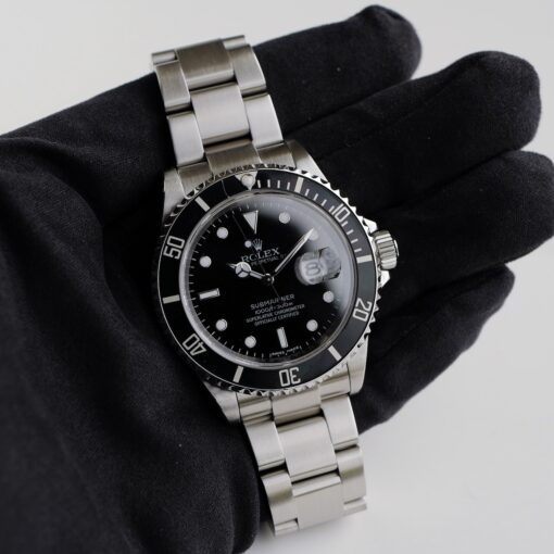 ロレックス/サブマリーナデイト16610最終/M番ルーレット/保証書付き/フルセット/ROLEX SUBMARINER Ref.16610 M 2007-08 Full Set - 画像 (4)