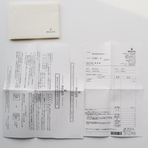 ロレックス/サブマリーナデイト16610最終/M番ルーレット/保証書付き/フルセット/ROLEX SUBMARINER Ref.16610 M 2007-08 Full Set - 画像 (14)