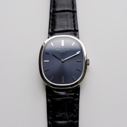 【参考品】パテックフィリップ/ゴールデンエリプス/18Kホワイトゴールド/PATEK PHILIPPE GOLDEN ELLIPSE Ref.3548 "Blue Grey Dial"18K WHITE GOLD - 画像 (2)