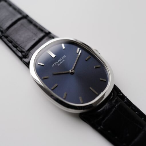 【参考品】パテックフィリップ/ゴールデンエリプス/18Kホワイトゴールド/PATEK PHILIPPE GOLDEN ELLIPSE Ref.3548 "Blue Grey Dial"18K WHITE GOLD - 画像 (4)