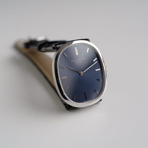 【参考品】パテックフィリップ/ゴールデンエリプス/18Kホワイトゴールド/PATEK PHILIPPE GOLDEN ELLIPSE Ref.3548 "Blue Grey Dial"18K WHITE GOLD - 画像 (3)