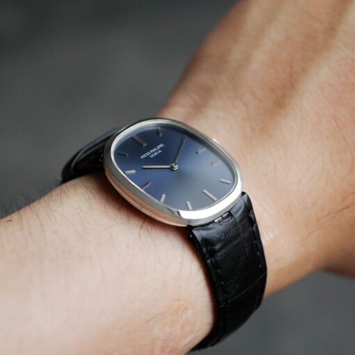 【参考品】パテックフィリップ/ゴールデンエリプス/18Kホワイトゴールド/PATEK PHILIPPE GOLDEN ELLIPSE Ref.3548 "Blue Grey Dial"18K WHITE GOLD - 画像 (6)