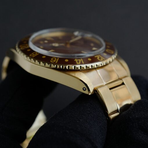 ロレックス/GMTマスター1675/8/茶つぼ/保証書/ROLEX GMT-MASTER Ref.1675/8  "Nipple Dial" 18KYG 1971y - 画像 (7)