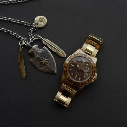 ロレックス/GMTマスター1675/8/茶つぼ/保証書/ROLEX GMT-MASTER Ref.1675/8  "Nipple Dial" 18KYG 1971y - 画像 (3)