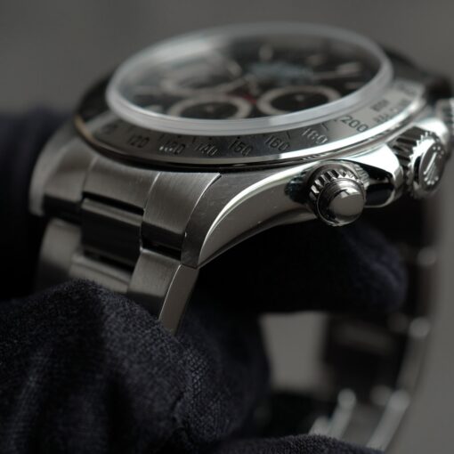 ロレックス/デイトナ16520/R番/段落ち/200タキ/逆６シングルバックル/ROLEX ZENITH DAYTONA Ref.16520 R "Mk.1 Floating Dial" Mk1. 200Tachy Bezel 1988Y - 画像 (6)