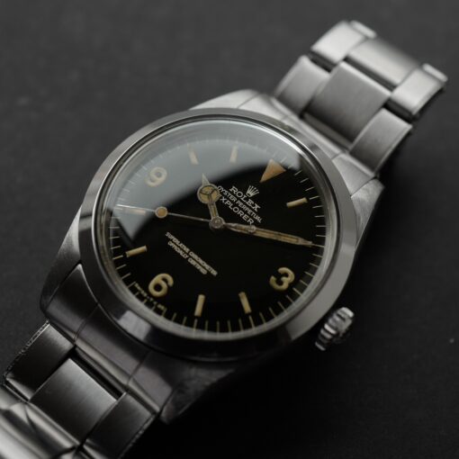 【NOT FOR SALE】【参考品】ロレックス/エクスプローラー1 / 1016 / ミラーダイヤル / マーク６/ROLEX EXPLORER 1 Ref.1016 "Gilt Dial" Mk.6 Dial 1966 - 画像 (5)