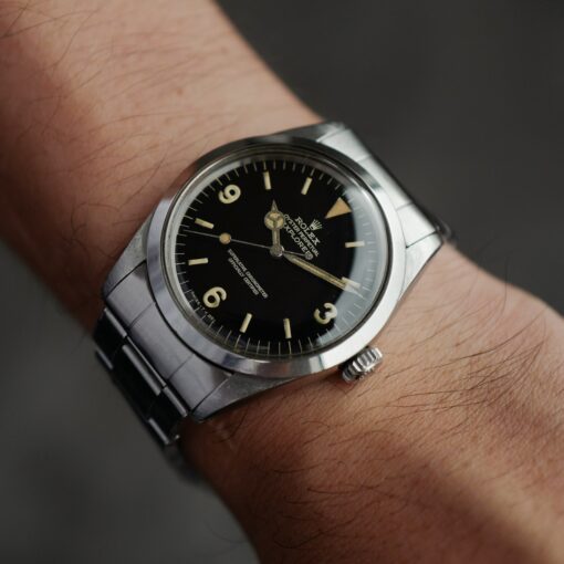 【NOT FOR SALE】【参考品】ロレックス/エクスプローラー1 / 1016 / ミラーダイヤル / マーク６/ROLEX EXPLORER 1 Ref.1016 "Gilt Dial" Mk.6 Dial 1966 - 画像 (3)
