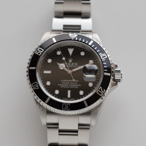 ロレックス/サブマリーナデイト16610/V番/2009年/ルーレット刻印/保証書付き/ROLEX SUBMARINER DATE Ref.16610 2009 with Paper, Box - 画像 (7)
