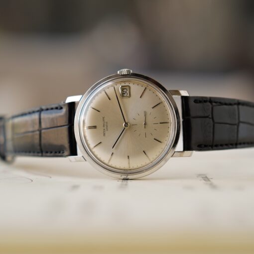 パテック・フィリップ/カラトラバ/3445/18KWG/27-460/アーカイブ証明書付き/PATEK PHILIPPE CALATRAVA Ref.3445/18KWG/cal.27-460 with Archive Paper - 画像 (6)