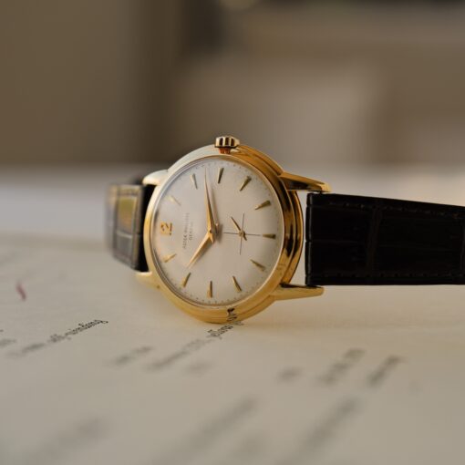 パテック・フィリップ/カラトラバ/2551/12-600AT/18KYG/1958yアーカイブ証明書付き/PATEK PHILIPPE CALATRAVA Ref.2551/cal.12-600 with Archive Paper - 画像 (6)