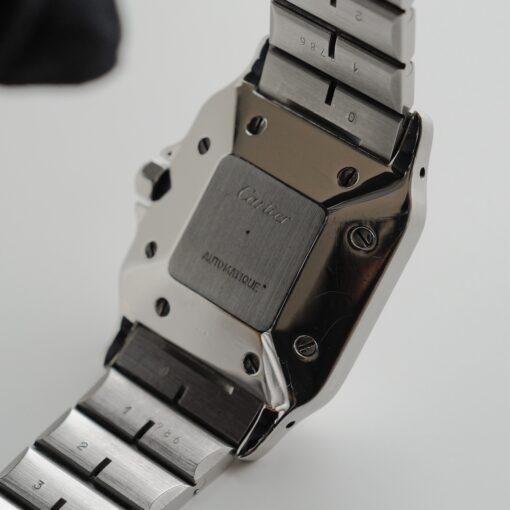 カルティエ/サントス/カレ/ガルべ/LM/ゴースト/グレイダイヤル/2960/CARTIER SANTOS Carrée / Galbee LM "GHOST/GREY DIAL" Ref.2960 Stainless Steel Case - 画像 (11)