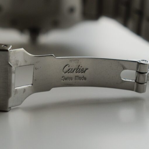 カルティエ/サントス/カレ/ガルべ/LM/ゴースト/グレイダイヤル/2960/CARTIER SANTOS Carrée / Galbee LM "GHOST/GREY DIAL" Ref.2960 Stainless Steel Case - 画像 (10)