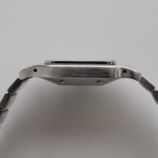 カルティエ/サントス/カレ/ガルべ/LM/ゴースト/グレイダイヤル/2960/CARTIER SANTOS Carrée / Galbee LM "GHOST/GREY DIAL" Ref.2960 Stainless Steel Case - 画像 (7)