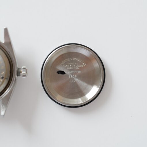 ロレックス/デイトジャスト6609/サンダーバード/ミラーダイヤル/WGベゼル/1959年ROLEX DATE-JUST Ref.6609 Turn-O-Gragh "Thunderbird"  Gilt Dial 1959 - 画像 (14)