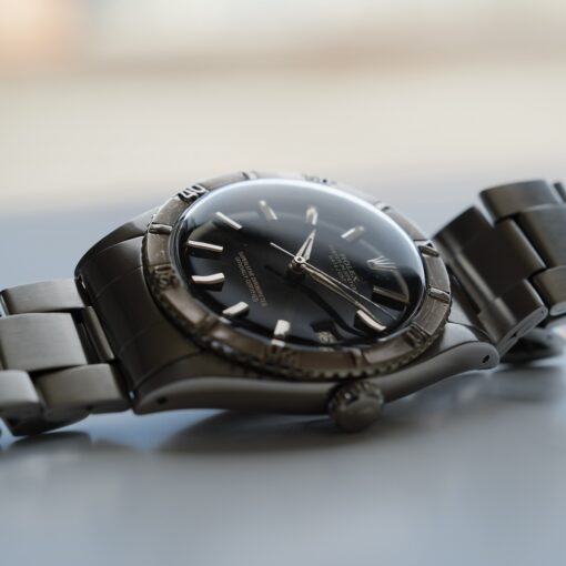 ロレックス/デイトジャスト6609/サンダーバード/ミラーダイヤル/WGベゼル/1959年ROLEX DATE-JUST Ref.6609 Turn-O-Gragh "Thunderbird"  Gilt Dial 1959 - 画像 (5)