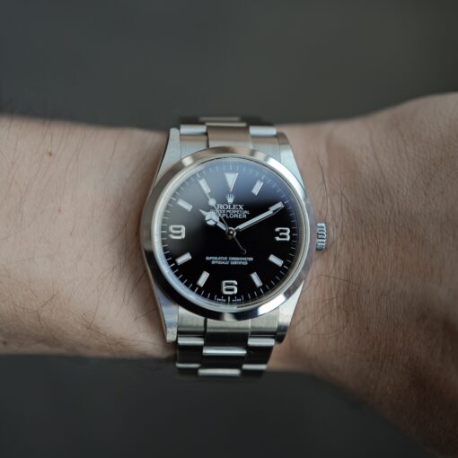 1.ロレックス/エクスプローラ1/114270/D番/フルセット/ROLEX EXPLORER 1 Ref.114270 D Serial 2005-06 Full Set​ - 画像 (3)