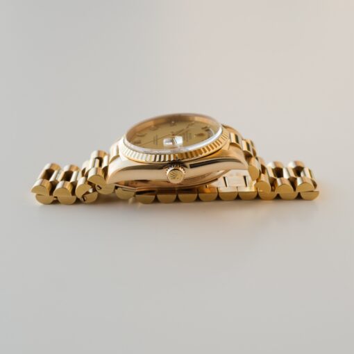 ロレックス/デイデイト36/18238/S番/ローマ数字/18Kイエローゴールド/ROLEX DAY-DATE 36 Ref.18238 18KYG "Roman" 1993 Box and Papers - 画像 (8)