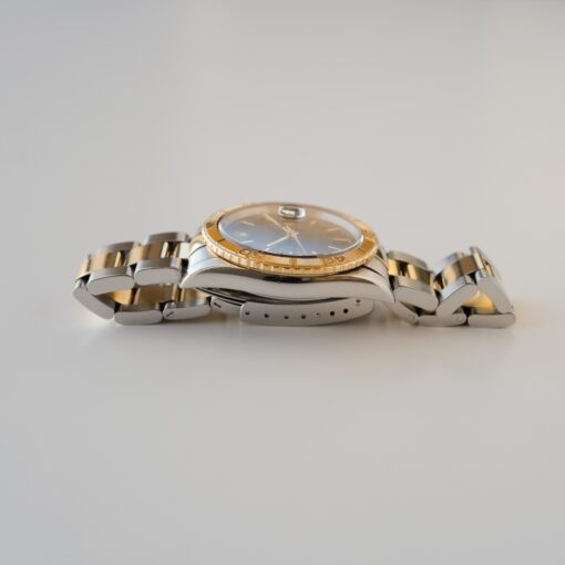 ロレックス/デイトジャスト16263/サンダーバード/ブラックダイヤル/18KYGベゼル/ROLEX DATE-JUST 36 Ref.16263 "Thunderbird" Black Dial 18KYG Bezel 2003 - 画像 (7)