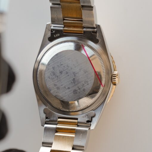 ロレックス/デイトジャスト16263/サンダーバード/ブラックダイヤル/18KYGベゼル/ROLEX DATE-JUST 36 Ref.16263 "Thunderbird" Black Dial 18KYG Bezel 2003 - 画像 (10)