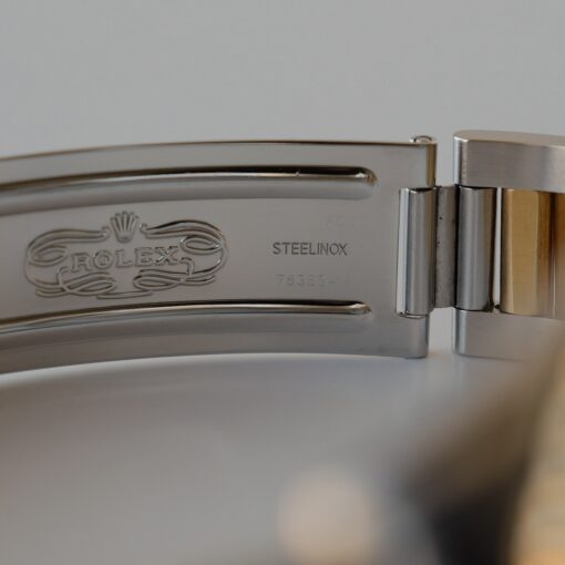 ロレックス/デイトジャスト16263/サンダーバード/ブラックダイヤル/18KYGベゼル/ROLEX DATE-JUST 36 Ref.16263 "Thunderbird" Black Dial 18KYG Bezel 2003 - 画像 (11)