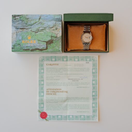 ロレックス/デイトジャスト16234/P番/シルバーダイヤル/保証書付き/ROLEX DATE-JSUT 36 Ref.16234 Silver Dial 2000 Box and Papers - 画像 (2)