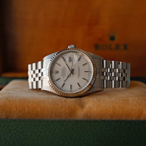 ロレックス/デイトジャスト16234/P番/シルバーダイヤル/保証書付き/ROLEX DATE-JSUT 36 Ref.16234 Silver Dial 2000 Box and Papers - 画像 (3)