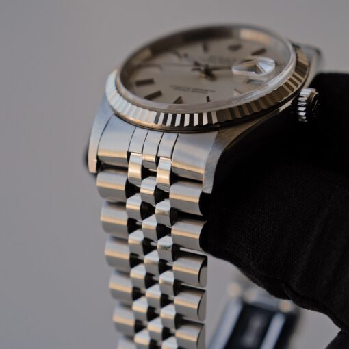 ロレックス/デイトジャスト16234/P番/シルバーダイヤル/保証書付き/ROLEX DATE-JSUT 36 Ref.16234 Silver Dial 2000 Box and Papers - 画像 (8)