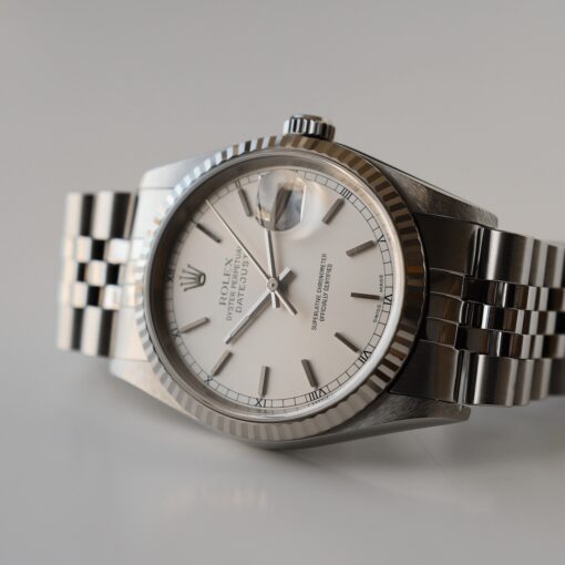 ロレックス/デイトジャスト16234/P番/シルバーダイヤル/保証書付き/ROLEX DATE-JSUT 36 Ref.16234 Silver Dial 2000 Box and Papers - 画像 (6)