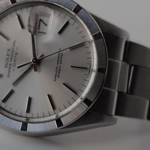 ロレックス/オイスターパーペチュアルデイト1501/エンジンターンドベゼル/1971年/ROLEX OYSTER PERPETUAL DATE Ref.1501 Engine Turned Bezel 1971 - 画像 (7)