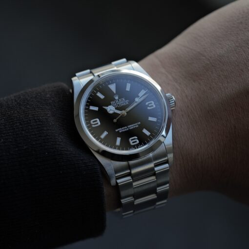 ロレックス/エクスプローラ1/114270/Z番/ルーレット刻印/最終仕様/フルセット/ROLEX EXPLORER 1 Ref.114270 “Roulette Engraved Mark” Z 2007 Full Set - 画像 (4)
