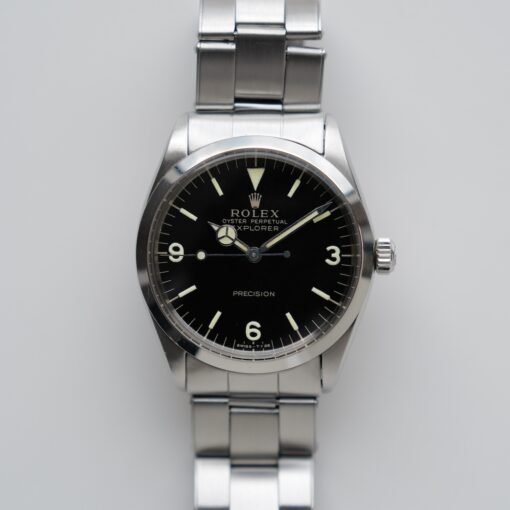 ロレックス/オイスターパーペチュアル5500/エクスプローラーダイヤル/ミラーダイヤル/1966年/ROLEX OYSTER PERPETUAL Ref.5500  EXPLORER "GILT DIAL" 1966 - 画像 (5)