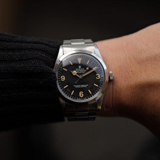 ロレックス/エクスプローラー1/1016/パンプキンダイヤル/マーク３/ROLEX EXPLORER1 Ref.1016 "PUMPKIN DIAL" Mk.3 1976 - 画像 (2)