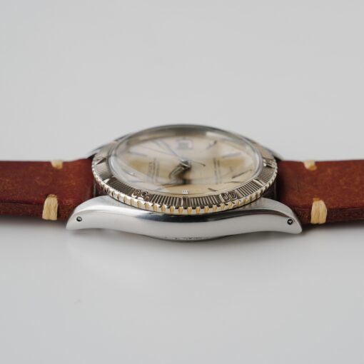 ロレックス/デイトジャスト6609/サンダーバード/シルバーダイヤル/WGベゼル/ROLEX DATE-JUST REF.6609 "Thunderbird" Silver Dial WG Bezel 1957 - 画像 (10)