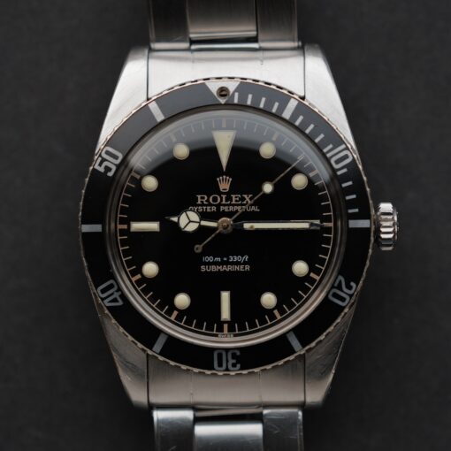 ロレックス/サブマリーナー5508MM/ミラーダイヤル/ミニッツサークル/ROLEX SUBMARINER REF.5508MM "GILT DIAL" 1961y - 画像 (4)