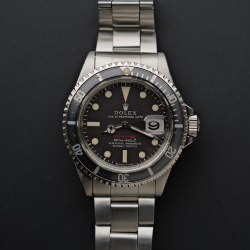 ロレックス/サブマリーナー1680/赤サブ/マーク３/トロピカル/ROLEX SUBMARINER Ref.1680 "Mark.3 Tropical" 1970y - 画像 (3)