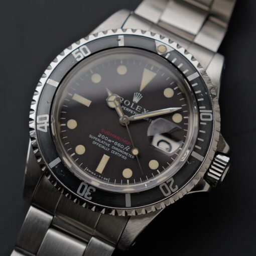 ロレックス/サブマリーナー1680/赤サブ/マーク３/トロピカル/ROLEX SUBMARINER Ref.1680 "Mark.3 Tropical" 1970y - 画像 (4)