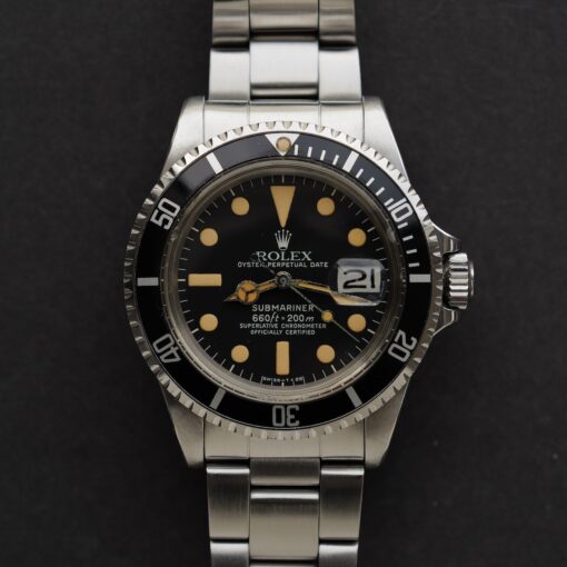 ON HOLD/ロレックス/サブマリーナー1680白サブマーク1/完全なフルセットワンオーナーもの1977年製/ROLEX SUBMARINER Ref.1680 "WHITE Mark.1 Dial" 1978y Full Set from first owner - 画像 (5)