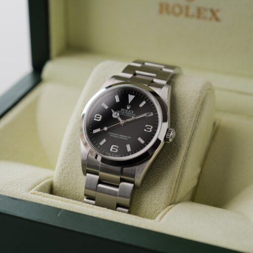 ロレックス/エクスプローラー1/114270/D番/裏蓋シール/保証書付きフルセット/ROLEX EXPLORER1 Ref.114270 D Serial 2005-06 Full Set​ - 画像 (4)