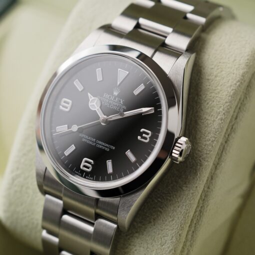 ロレックス/エクスプローラー1/114270/D番/裏蓋シール/保証書付きフルセット/ROLEX EXPLORER1 Ref.114270 D Serial 2005-06 Full Set​ - 画像 (5)